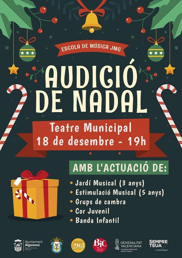 L'Escola de Música JMG celebra el Nadal