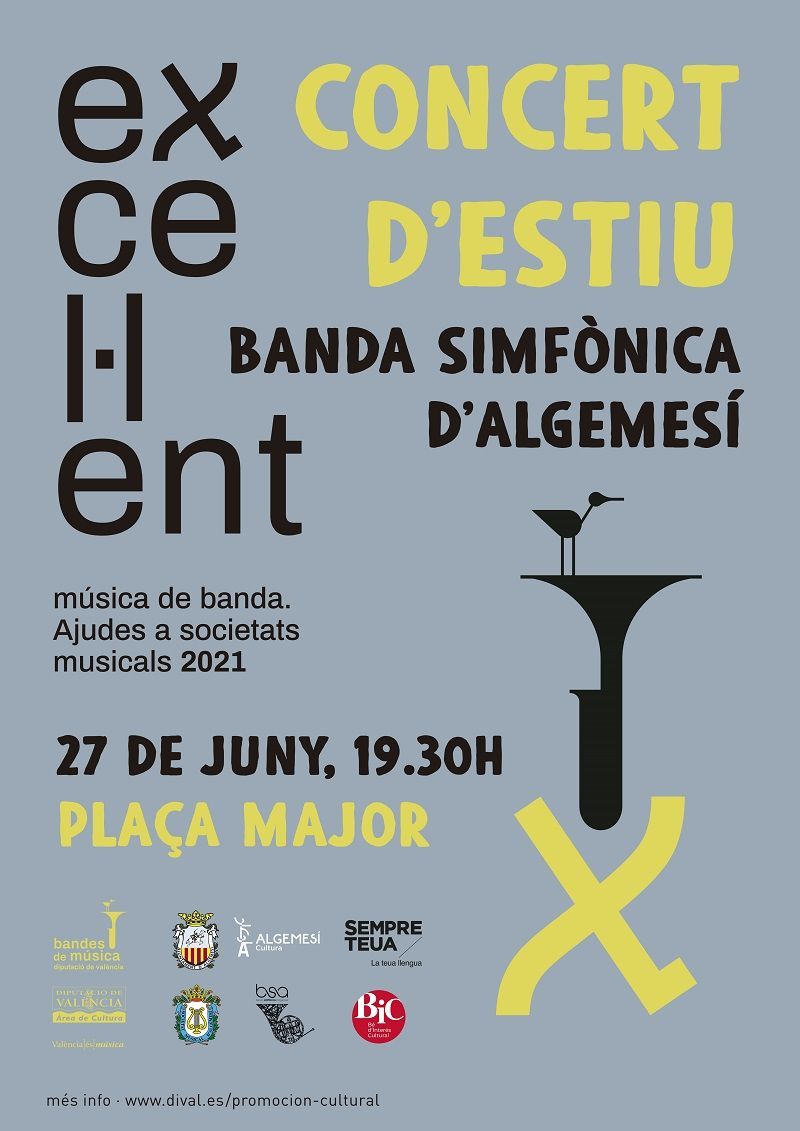 Concert d’estiu de la Banda Simfònica d’Algemesí