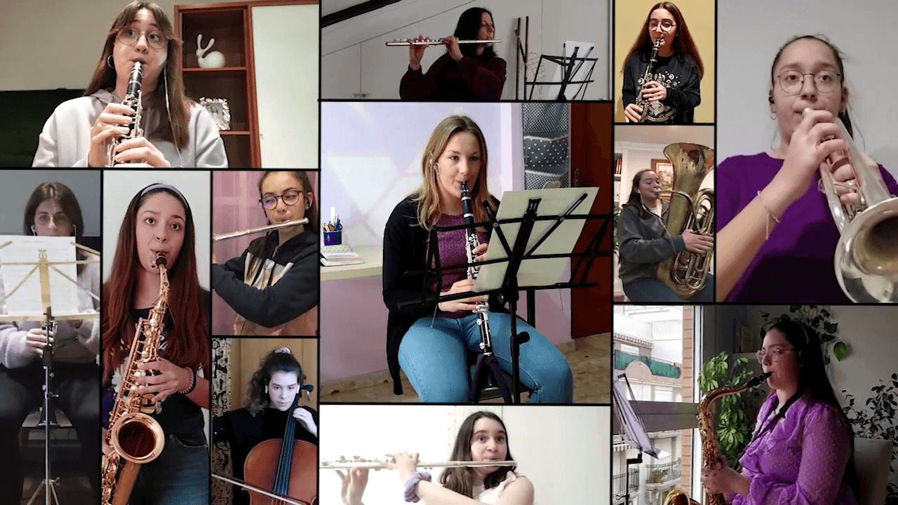 Les dones de la Banda Simfònica reivindiquen el talent en la música
