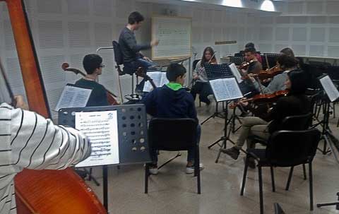 Audició de l’Escola de Música “Josep Moreno Gans” al Saló d’Actes de la Casa de la Música