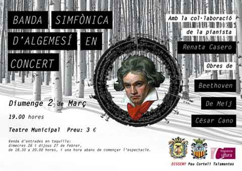 'Concert d'Hivern' de la Banda Simfònica d'Algemesí al Teatre Municipal